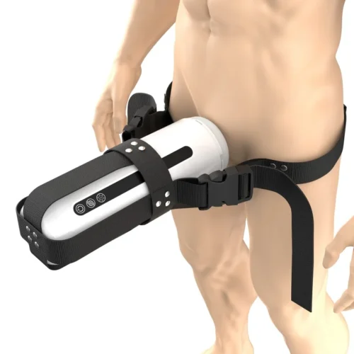 Automatic Wearable Telescopic Masturbator Cup with Bluetooth Remote Control