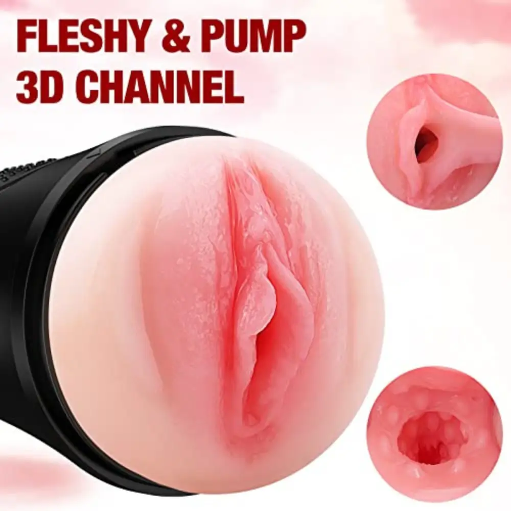 Realistic Male Masturbator Mens Sex Toys Pleasure Stroker Cup - Image 6