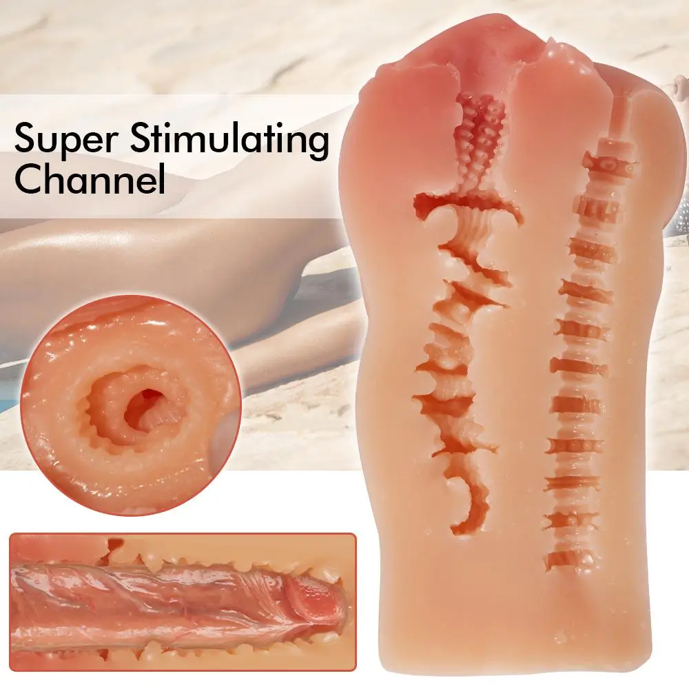 Real Feel Pocket Pussy Masturbator Sex Toy For Men - Image 2