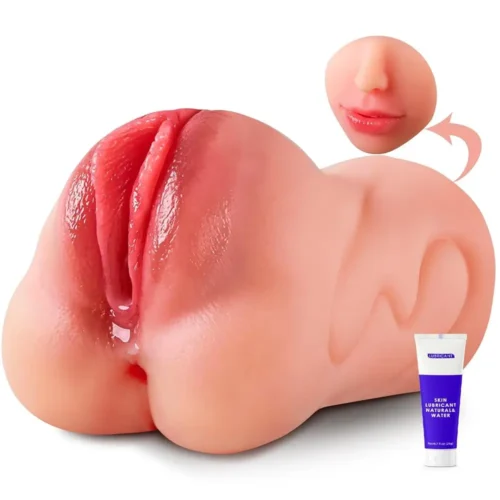 3 in 1 Realistic Pussy Men Sex Toys Male Masturbator