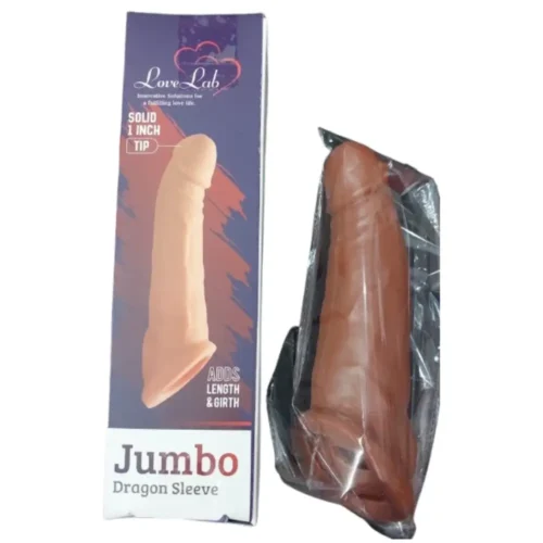 8 Inch Jumbo Silicone Dragon Sleeve